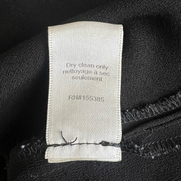 Ronny Kobo Women’s Sero Twist Front Midriff Halter Black Midi Dress Size Medium - Picture 11 of 13